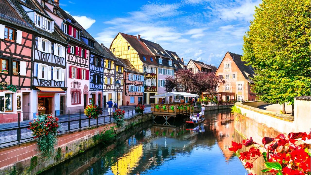 La Cigogne: Balcony Retreat with Netflix and Free Parking Apartment Colmar Exterior photo