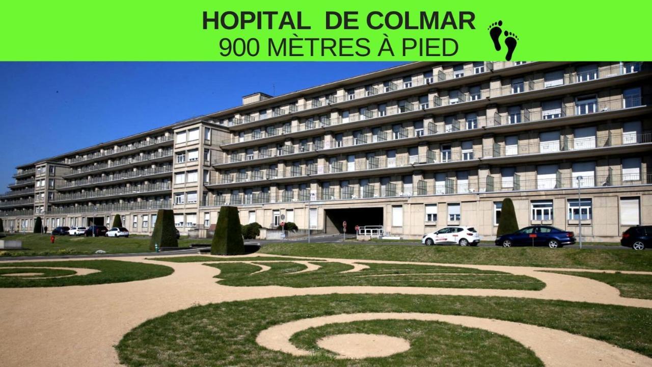 La Cigogne: Balcony Retreat with Netflix and Free Parking Apartment Colmar Exterior photo